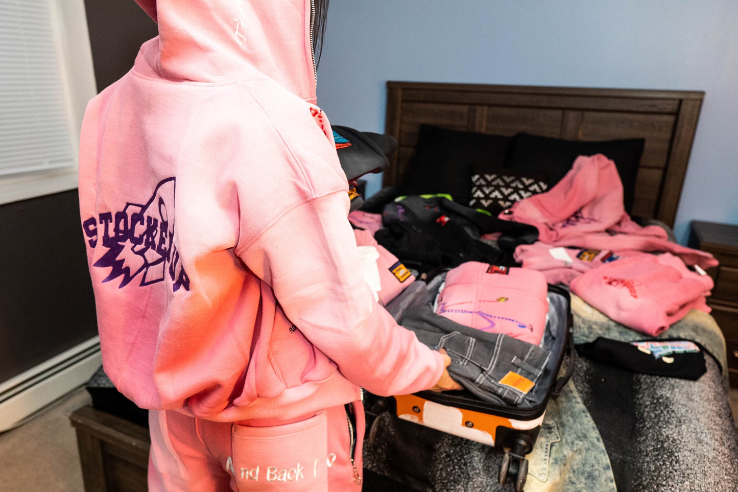 Baggy Pink Travel Pass Pants