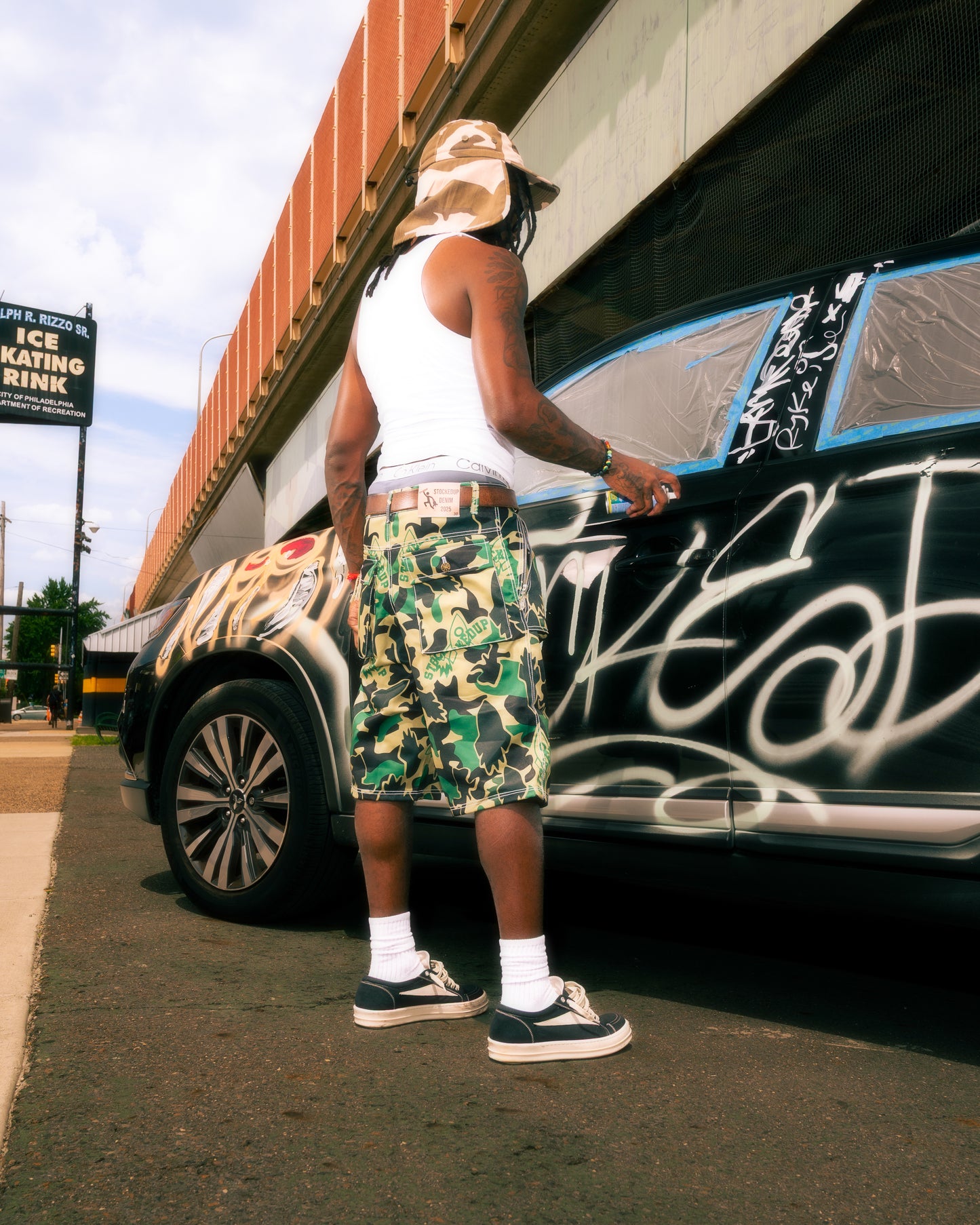 Camo shorts