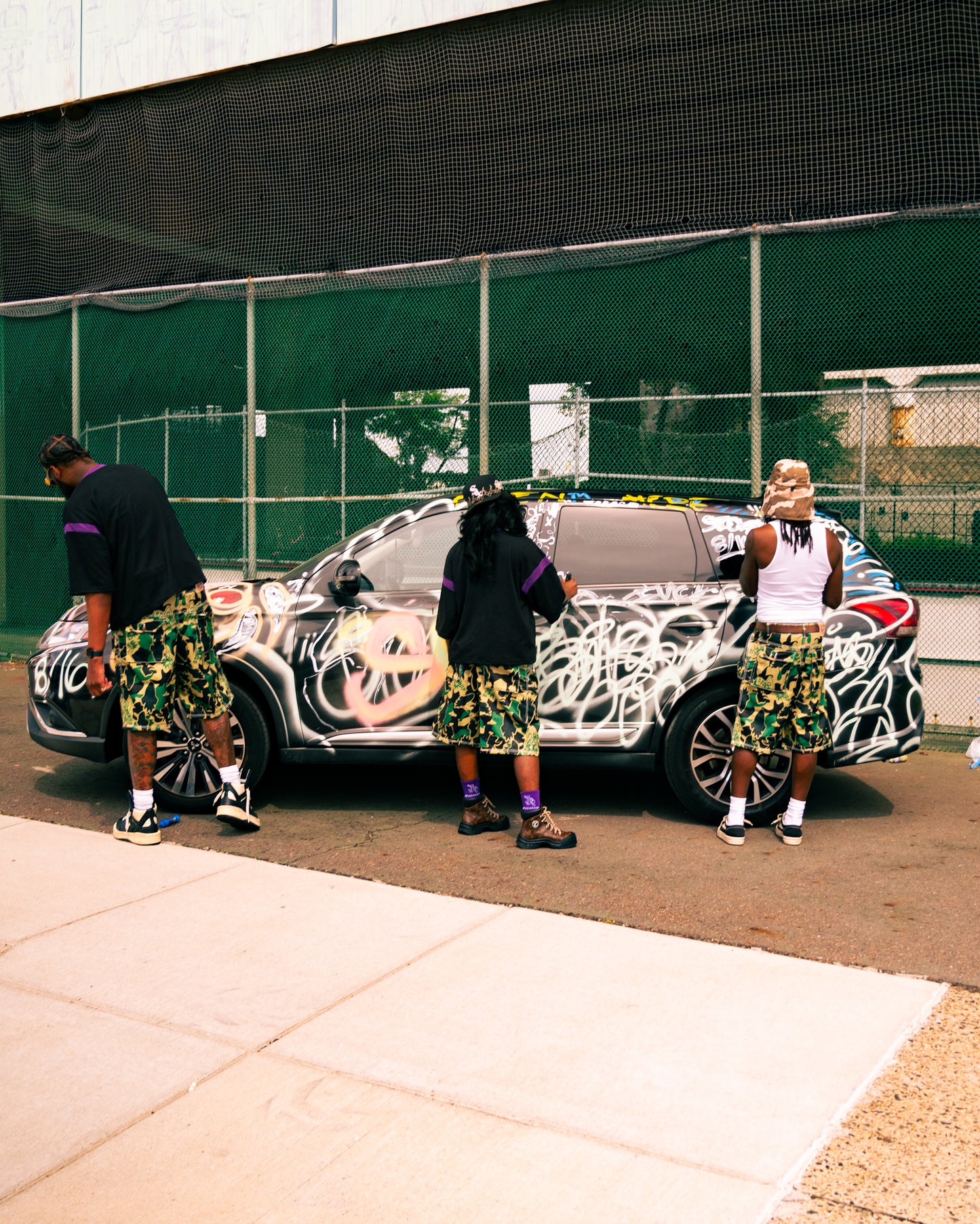 Camo shorts