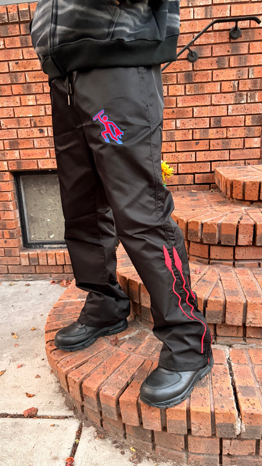 Elevated nylon pants
