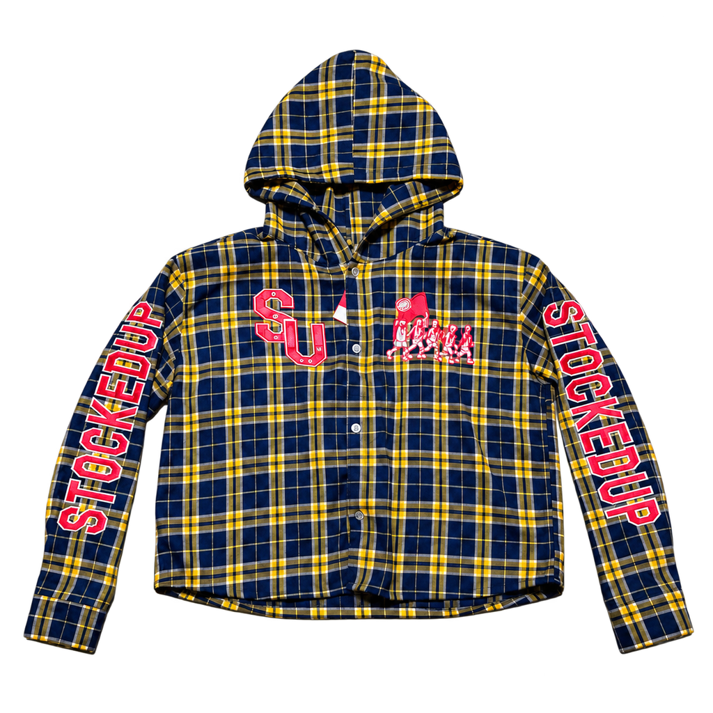 Flanell hoodie