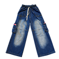 Rocket pocket denim baggy