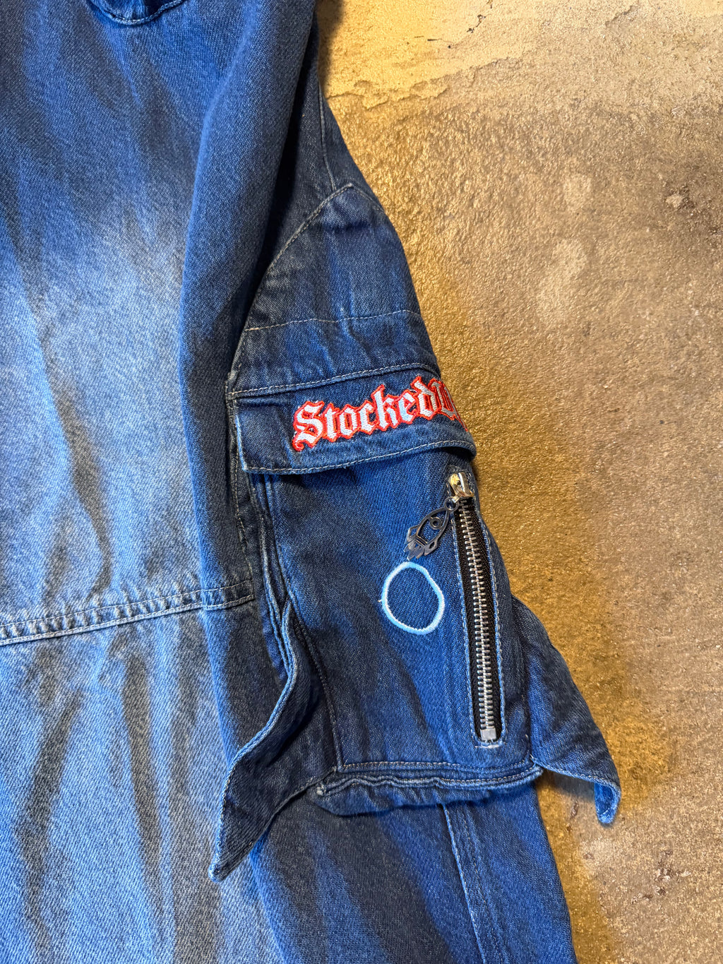 Rocket pocket denim baggy