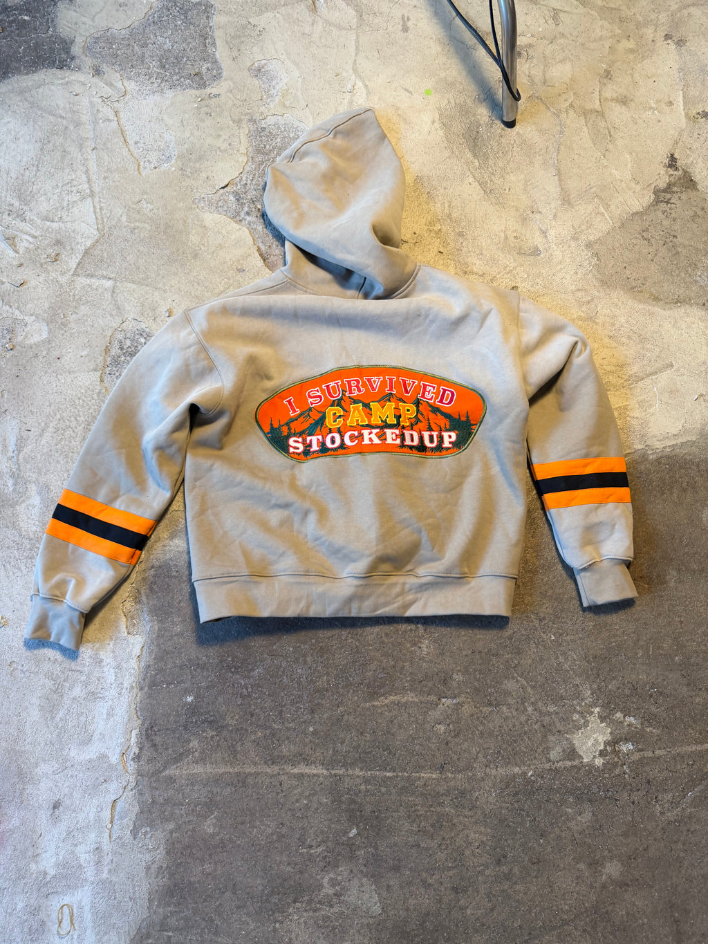 Camp survival hoodie