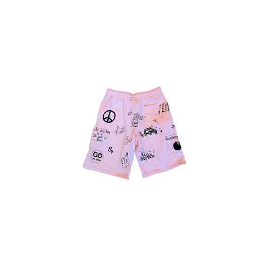 Doodle shorts